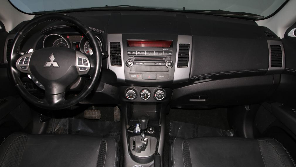 2010 Mitsubishi Outlander XLS AWD V6 CUIR TOIT 7 PASSAGERS #14