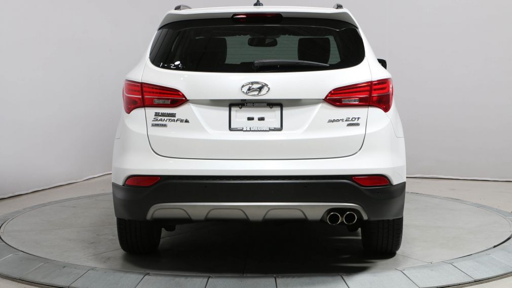 2016 Hyundai Santa Fe SPORT LIMITED AWD 2.0T CUIR TOIT PANO NAVIGATION #6