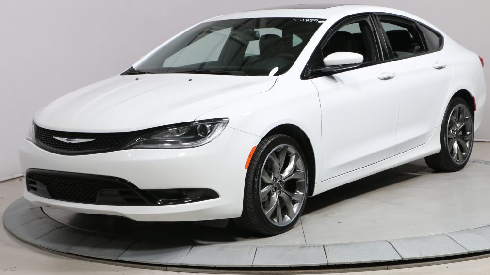2016 Chrysler 200 S GPS Cuir Pano Demarreur Bluetooth UConnect #3