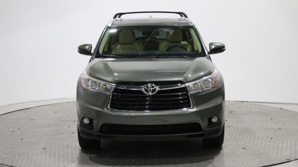 2014 Toyota Highlander Limited AWD CUIR TOIT PANO MAGS 7 PASSAGERS #1