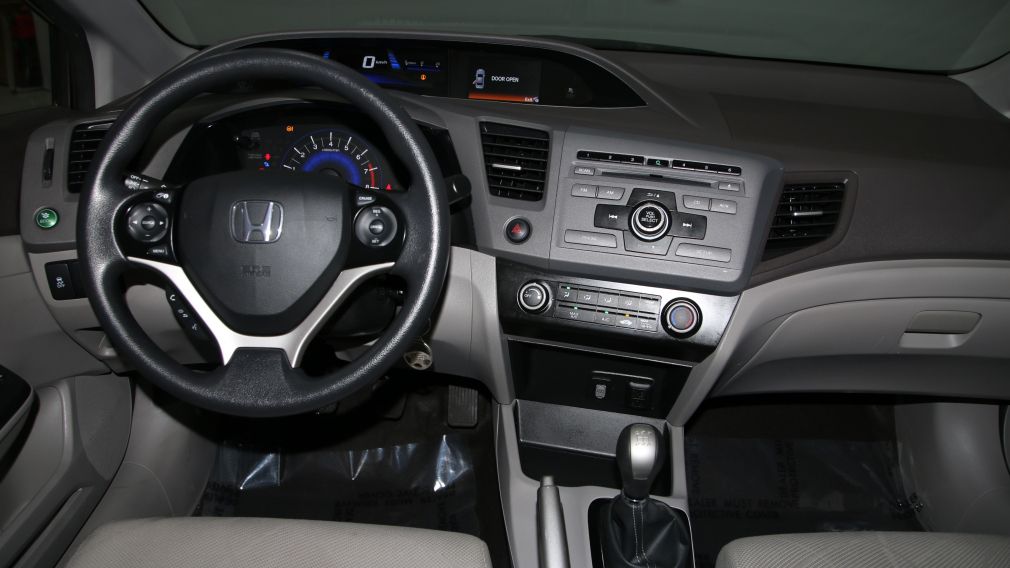 2012 Honda Civic LX A/C GR ÉLECT BLUETHOOT BAS KILOMÈTRAGE #10