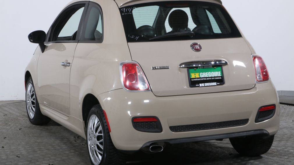 2012 Fiat 500 Sport MANUELLE CUIR AC #5