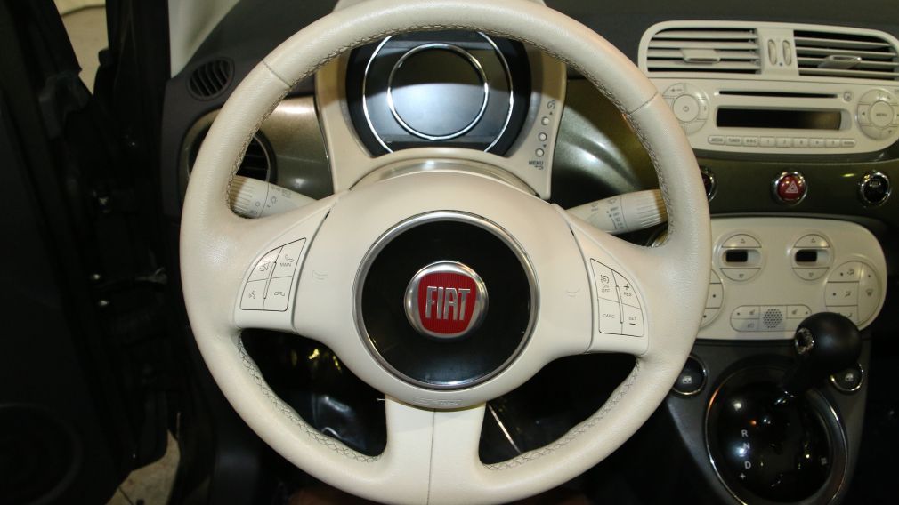 2015 Fiat 500c Lounge 2 PORTE DÉCAPOTABLE GRP ELEC #27