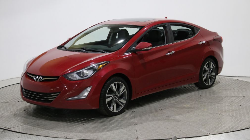 2015 Hyundai Elantra Limited AUTO A/C CUIR TOIT MAGS BLUETOOTH #2