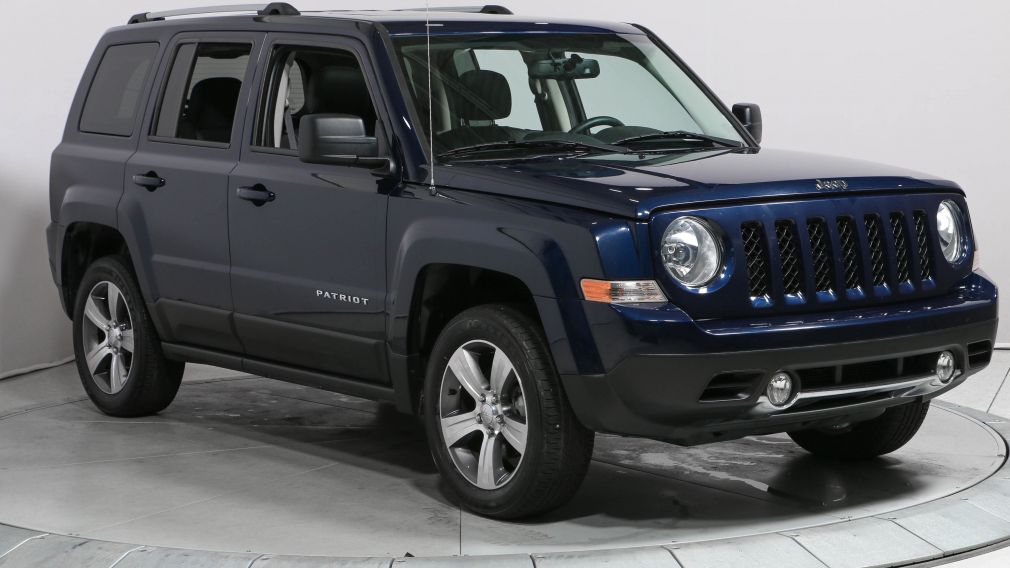2017 Jeep Patriot HIGH ALTITUDE 4X4 TOIT CUIR MAGS #0