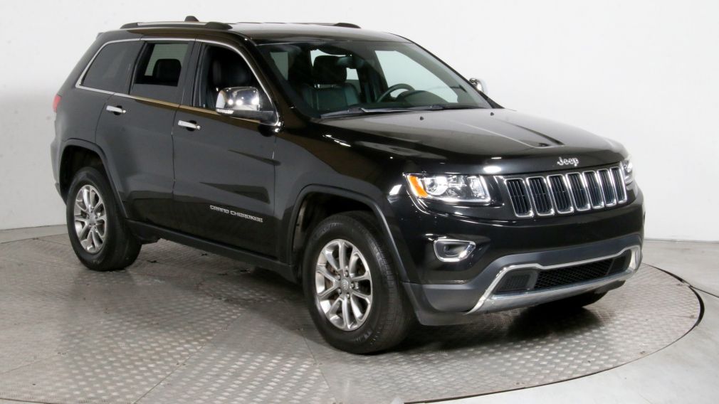 2015 Jeep Grand Cherokee Limited 4WD CUIR MAGS CAM DE RECULE #0