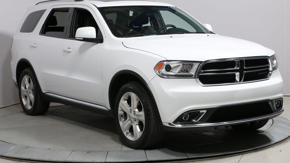 2015 Dodge Durango LIMITED 4WD TOIT CUIR NAV MAGS #0