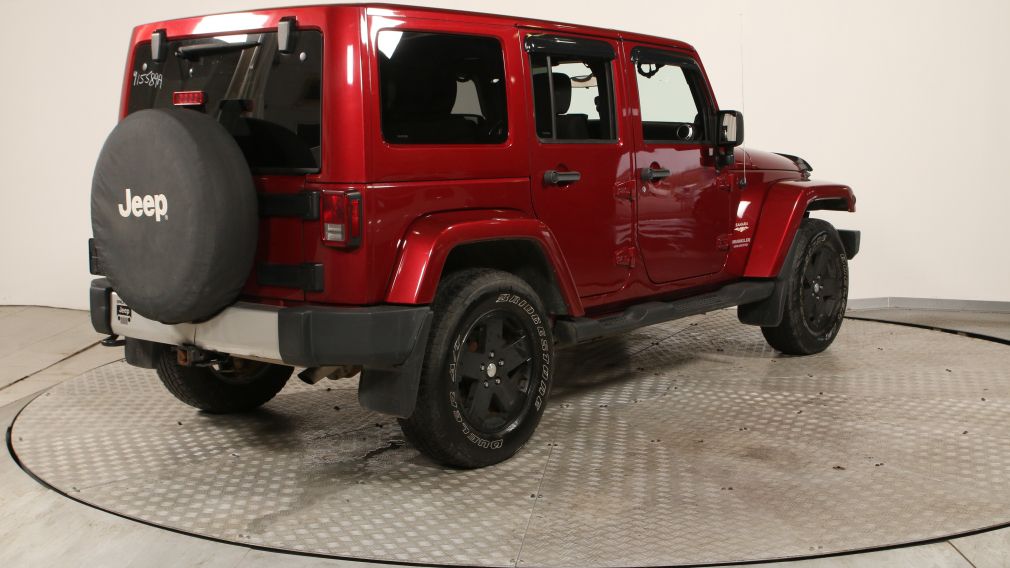 2011 Jeep Wrangler Unlimited SAHARA UNLIMITEDA/C BANCS CHAUFFANT MANUELLE #6