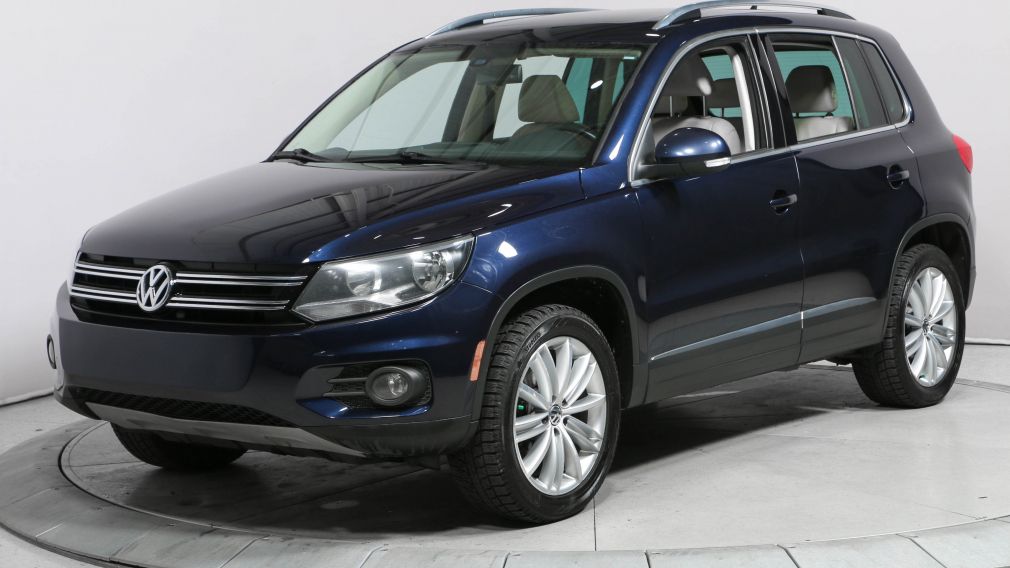 2013 Volkswagen Tiguan HIGHLINE 4 MOTION TOIT CUIR MAGS #2