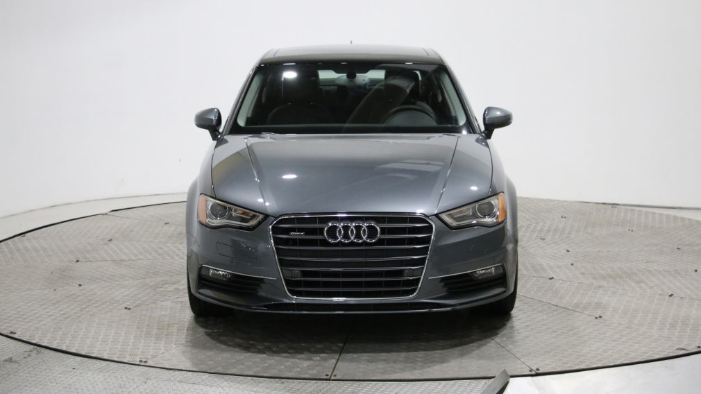 2015 Audi A3 2.0T AWD CUIR TOIT MAGS CAM DE RECULE BLUETOOTH #1