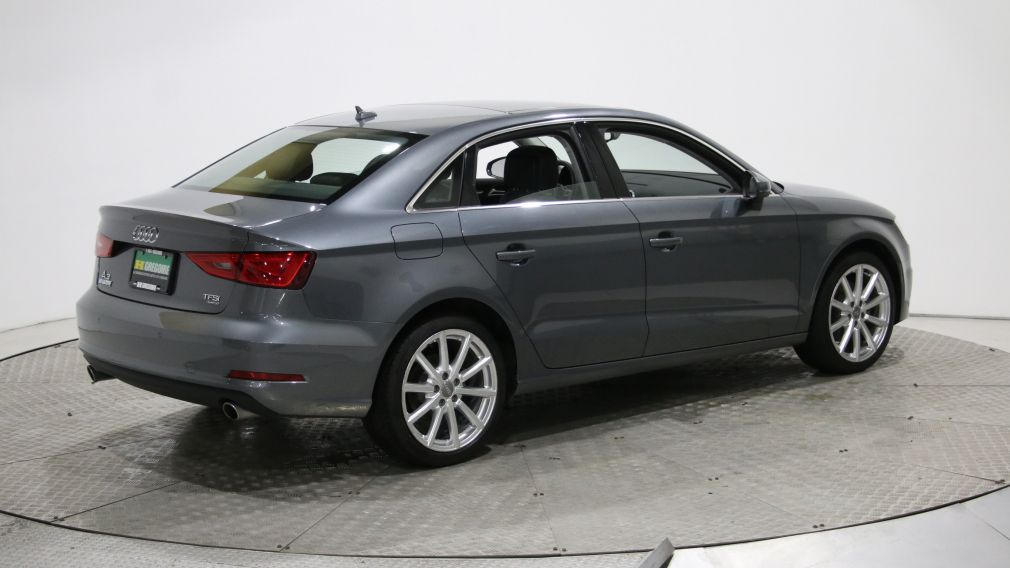 2015 Audi A3 2.0T AWD CUIR TOIT MAGS CAM DE RECULE BLUETOOTH #7