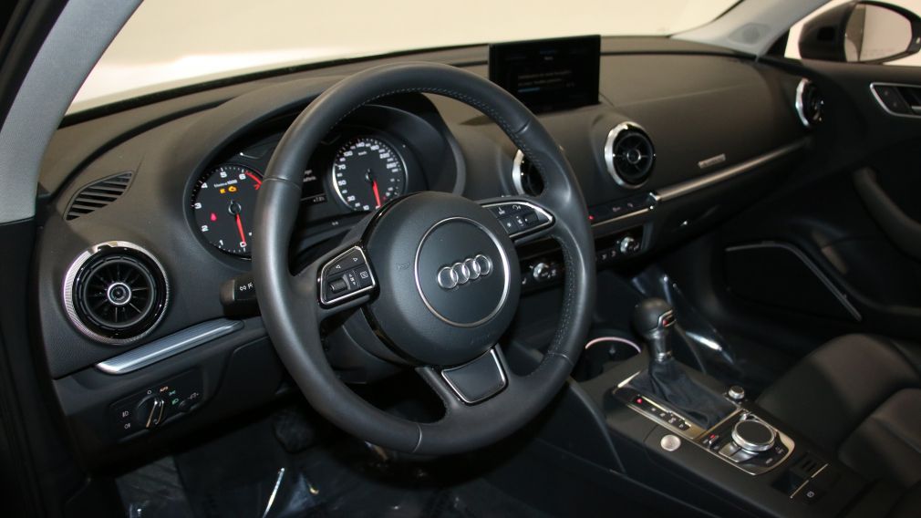 2015 Audi A3 2.0T AWD CUIR TOIT MAGS CAM DE RECULE BLUETOOTH #9