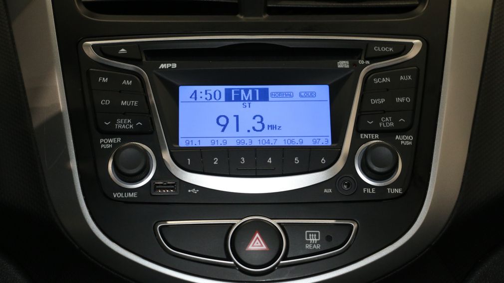 2013 Hyundai Accent L AUX/USB #14