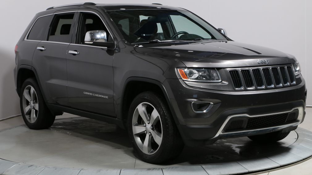 2014 Jeep Grand Cherokee Limited 4WD A/C CUIR TOIT MAGS BLUETOOTH #0