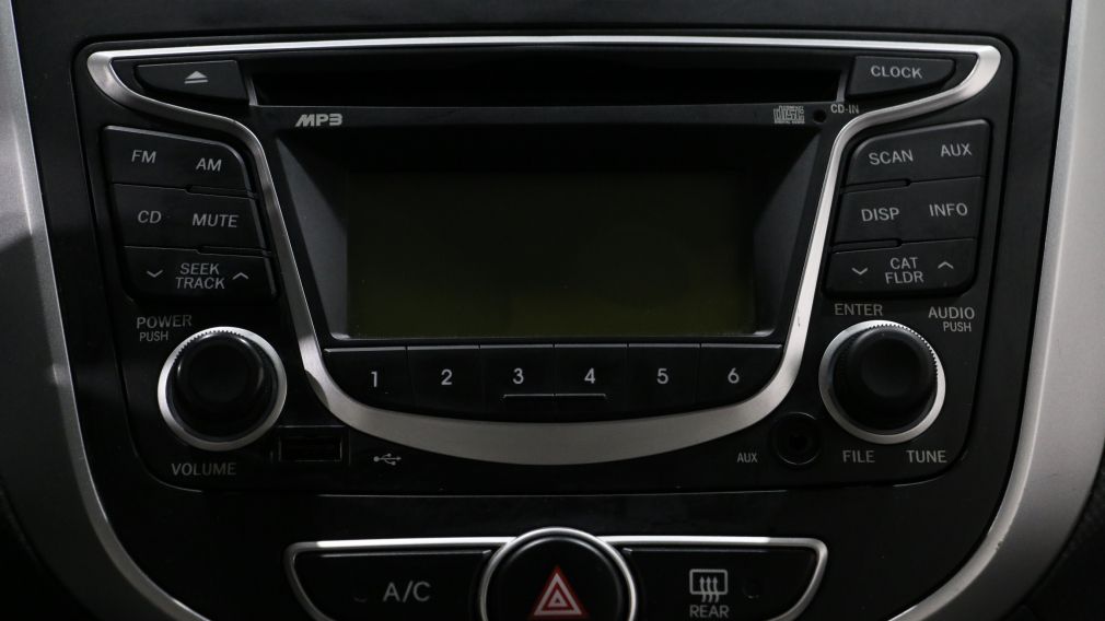 2013 Hyundai Accent L A/C #9