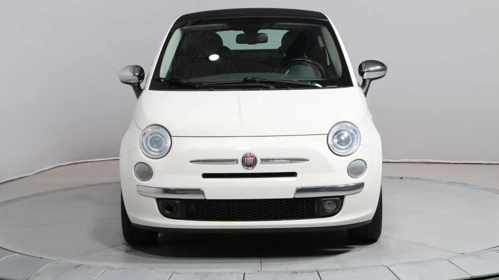 2012 Fiat 500 LOUNGE AUTO CONVERTIBLE CUIR MAGS #2