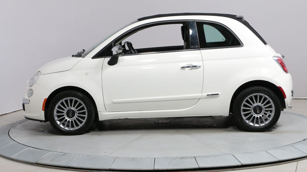 2012 Fiat 500 LOUNGE AUTO CONVERTIBLE CUIR MAGS #4