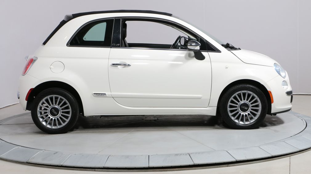 2012 Fiat 500 LOUNGE AUTO CONVERTIBLE CUIR MAGS #7