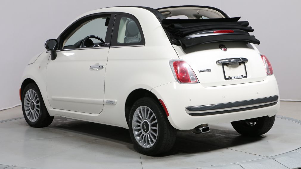 2012 Fiat 500 LOUNGE AUTO CONVERTIBLE CUIR MAGS #9