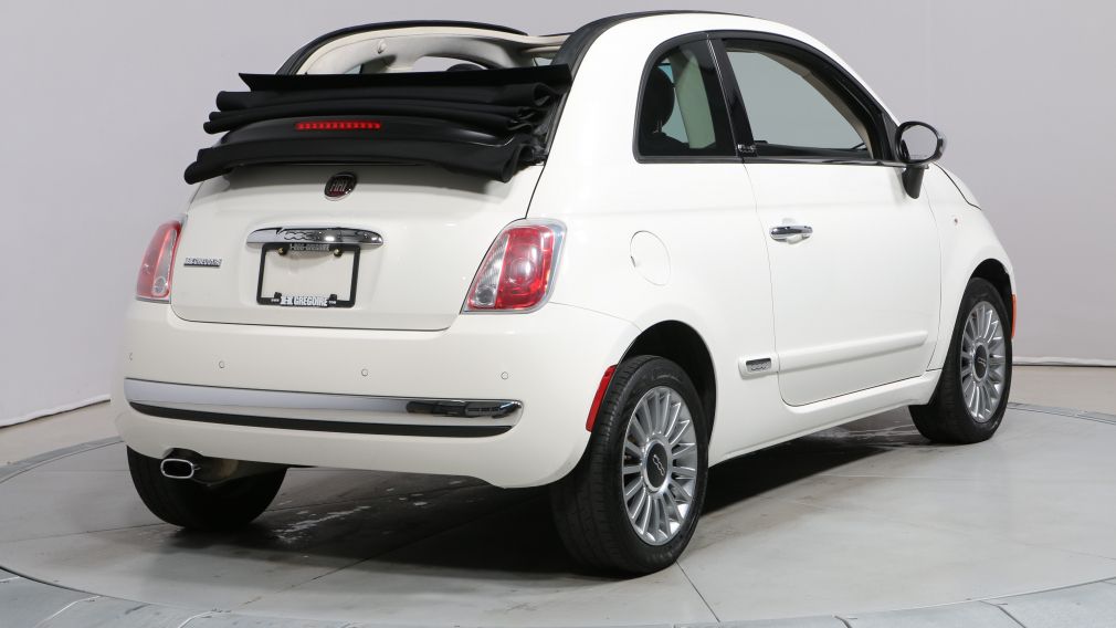 2012 Fiat 500 LOUNGE AUTO CONVERTIBLE CUIR MAGS #11