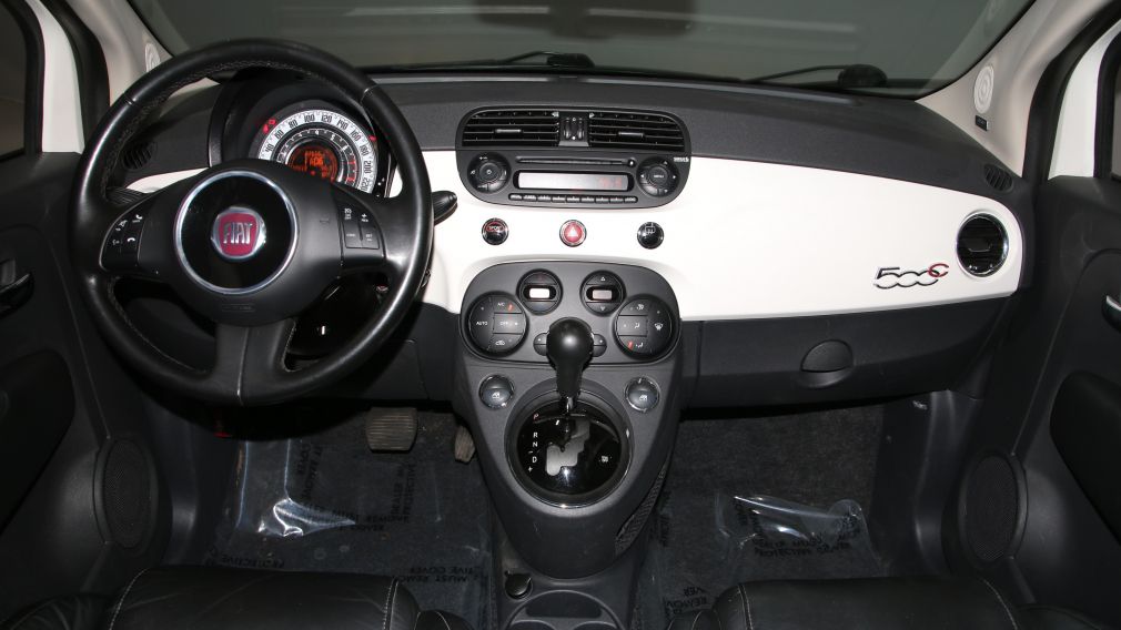 2012 Fiat 500 LOUNGE AUTO CONVERTIBLE CUIR MAGS #14