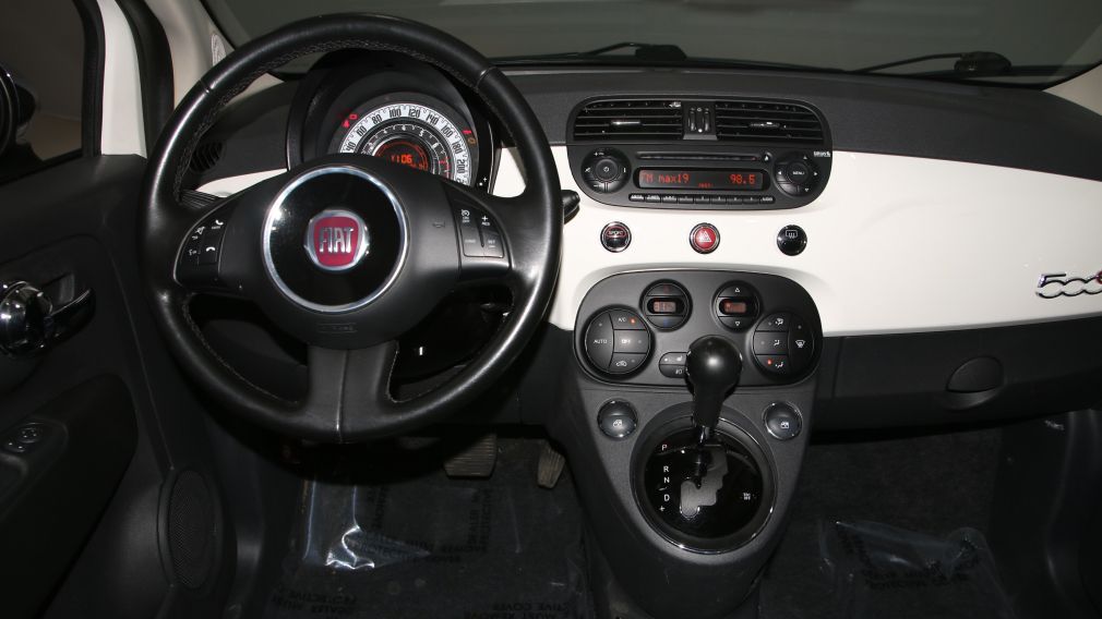 2012 Fiat 500 LOUNGE AUTO CONVERTIBLE CUIR MAGS #15