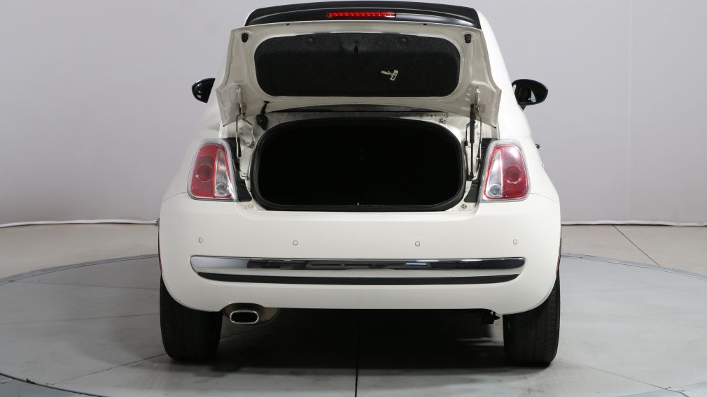 2012 Fiat 500 LOUNGE AUTO CONVERTIBLE CUIR MAGS #30