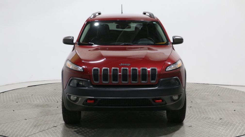 2015 Jeep Cherokee TRAILHAWK 4X4 AUTO CUIR NAV MAGS #2