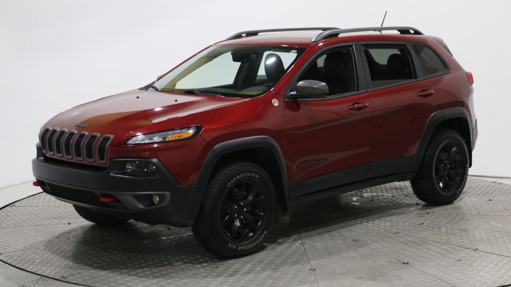 2015 Jeep Cherokee TRAILHAWK 4X4 AUTO CUIR NAV MAGS #3