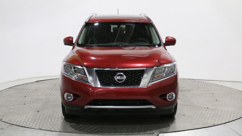 2015 Nissan Pathfinder SL 4WD CUIR TOIT MAGS NAV BLUETOOTH 7 PASSAGERS #2