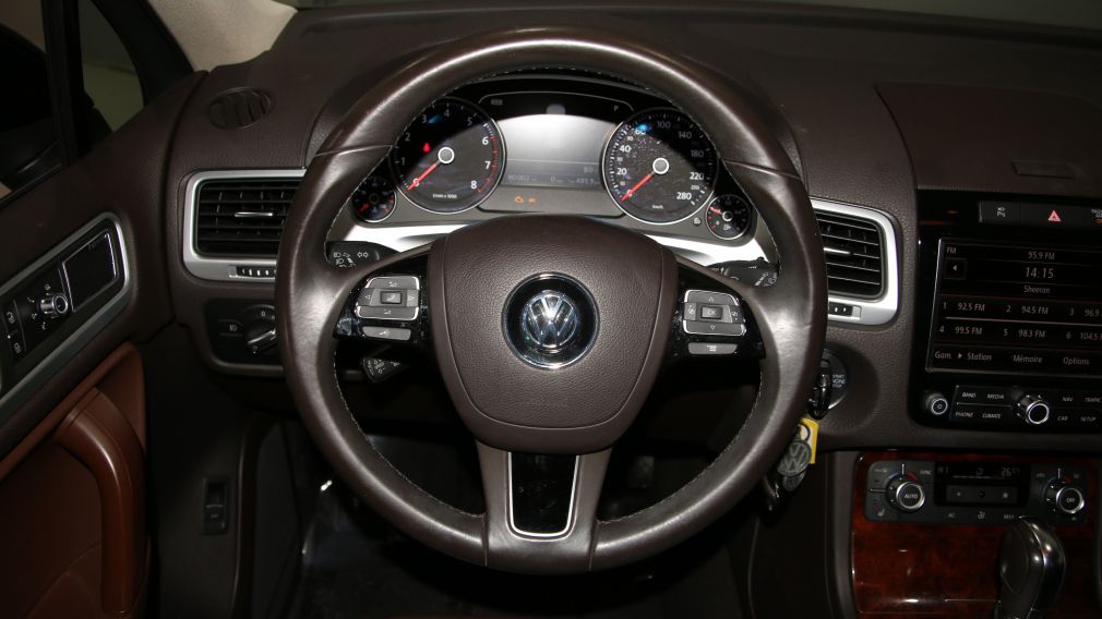 2013 Volkswagen Touareg EXECLINE AWD CUIR TOIT NAV BLUETOOTH CAM RECUL #15