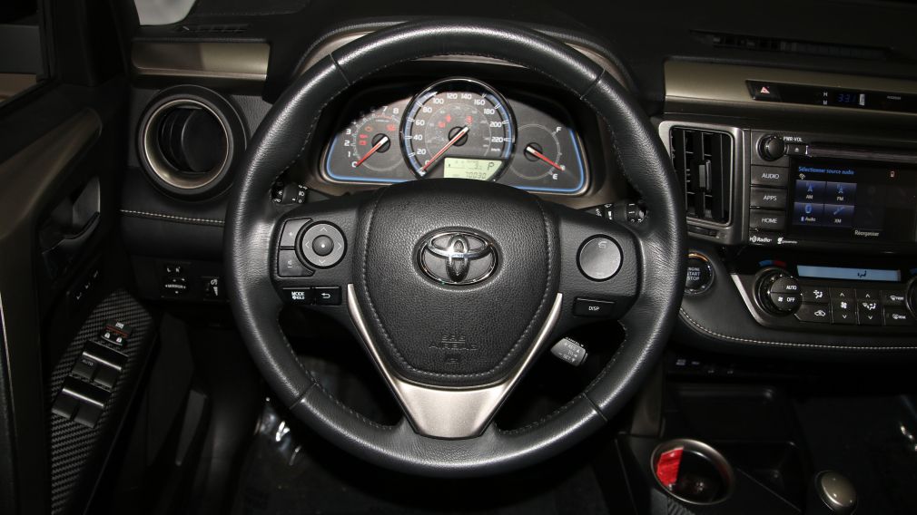 2015 Toyota Rav 4 AWD Limited GPS Toit Cuir Bluetooth CAM/USB #17