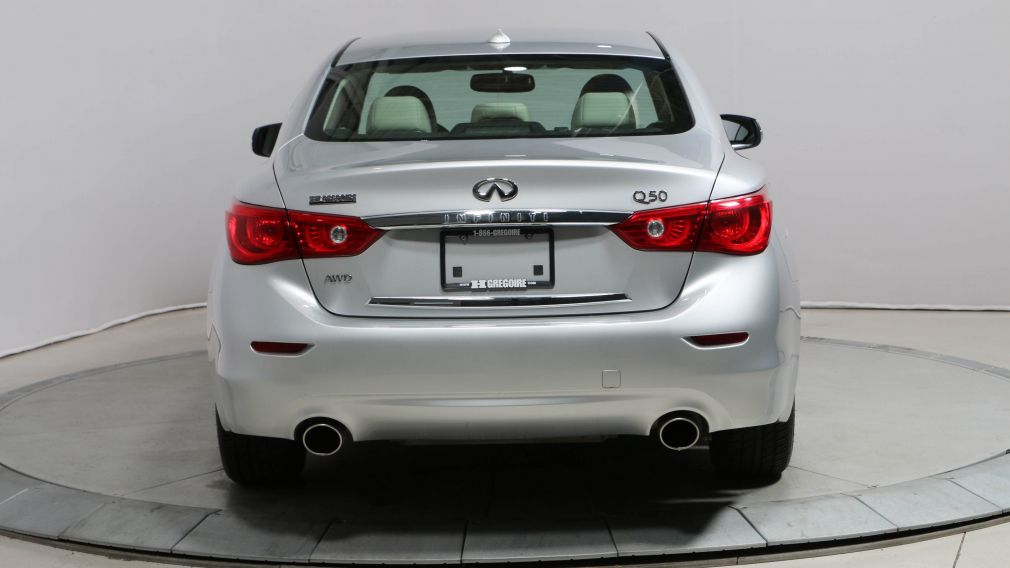 2014 Infiniti Q50 Premium AWD CUIR TOIT NAVIGATION MAGS CAM.RECUL #6