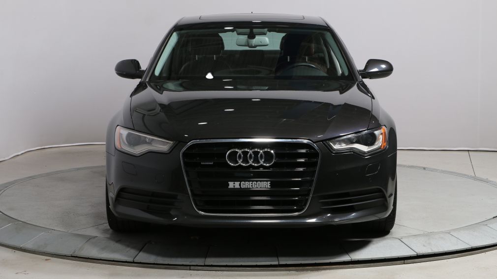 2012 Audi A6 3.0T Premium QUATTRO CUIR TOIT NAVIGATION MAGS BLU #2