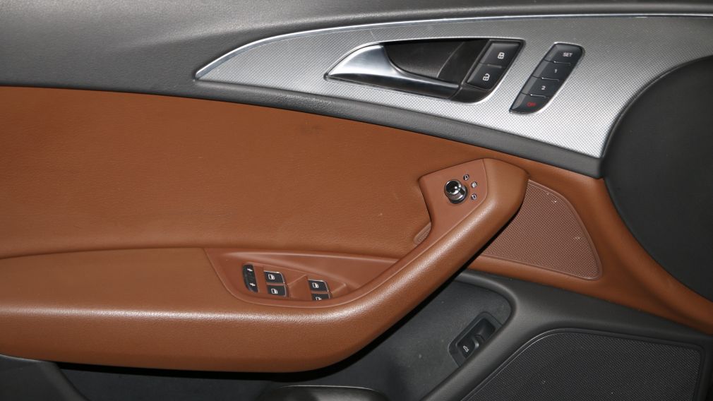 2012 Audi A6 3.0T Premium QUATTRO CUIR TOIT NAVIGATION MAGS BLU #11
