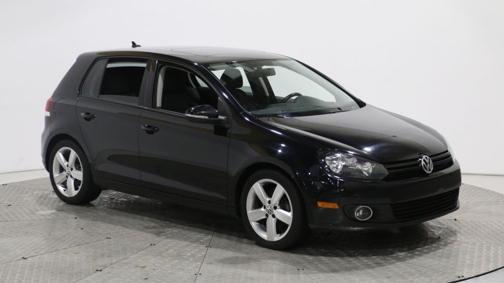 2012 Volkswagen Golf Sportline A/C TOIT MAGS BLUETOOTH #0