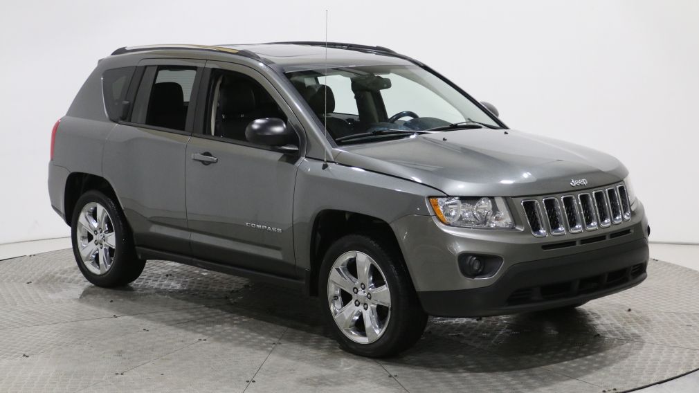 2012 Jeep Compass LIMITED 4X4 AUTO BLUETOOTH TOIT CUIR MAGS #0