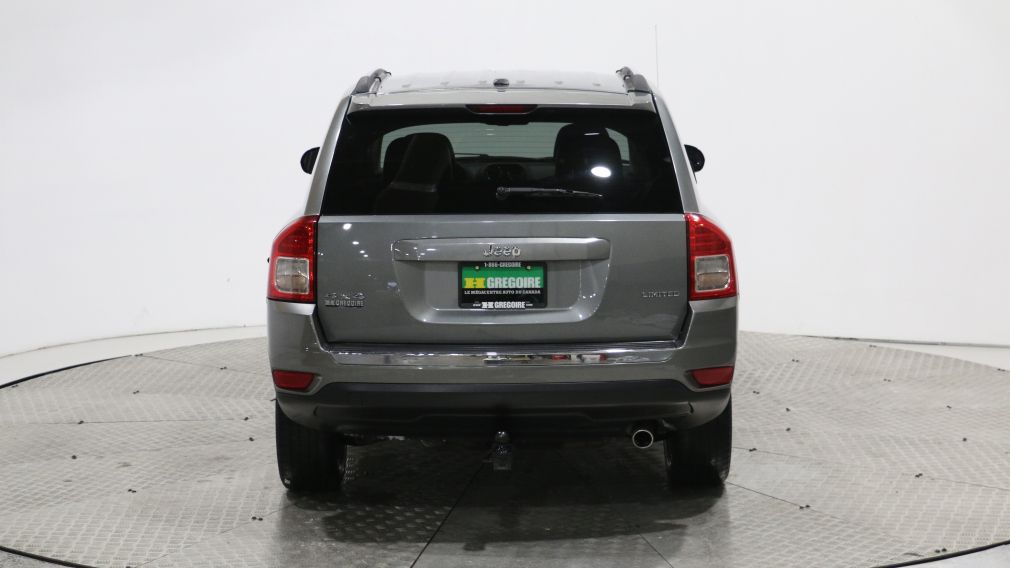 2012 Jeep Compass LIMITED 4X4 AUTO BLUETOOTH TOIT CUIR MAGS #6