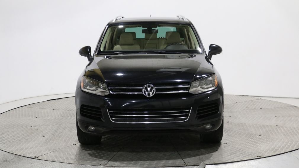 2012 Volkswagen Touareg AWD CUIR TOIT PANO MAGS NAV BLUETOOTH #2