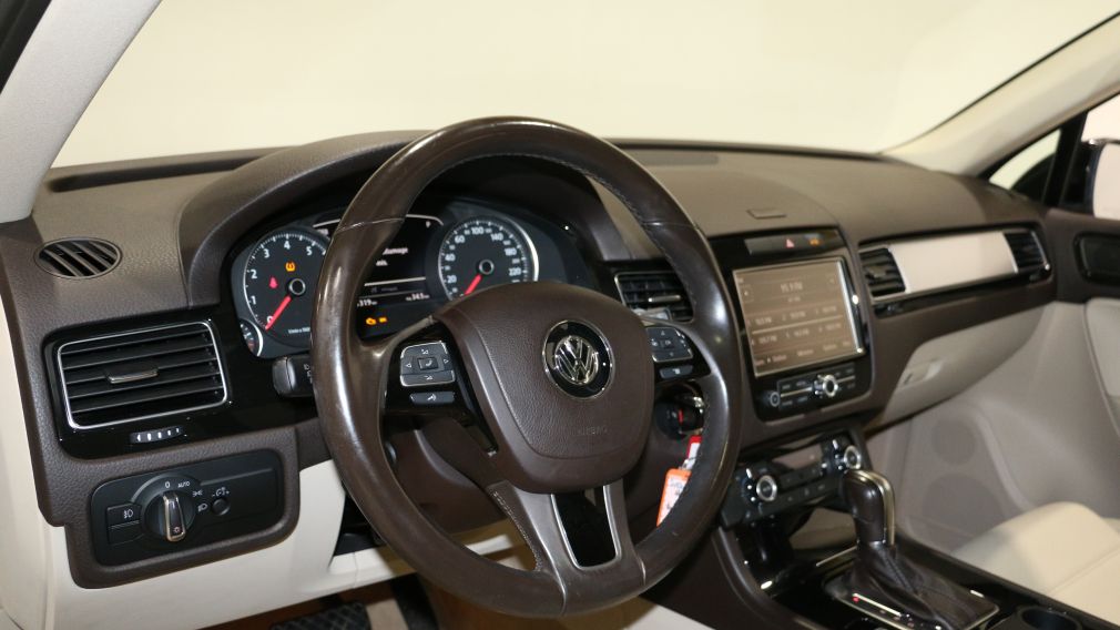 2012 Volkswagen Touareg AWD CUIR TOIT PANO MAGS NAV BLUETOOTH #9
