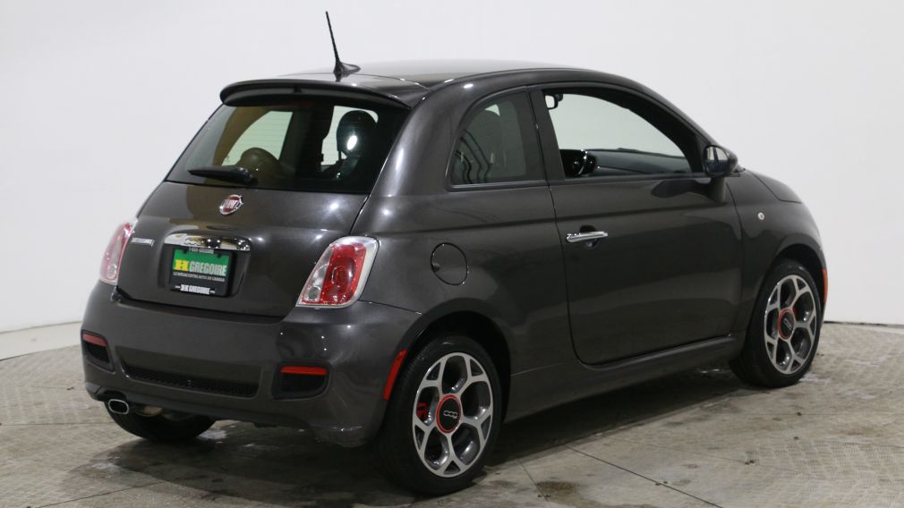 2016 Fiat 500 SPORT AUTO CUIR BLUETOOTH MAGS #7