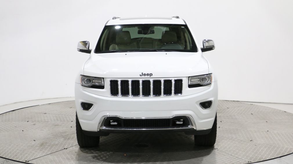 2014 Jeep Grand Cherokee Overland 4WD CUIR TOIT PANO MAGS CAM DE RECULE #2