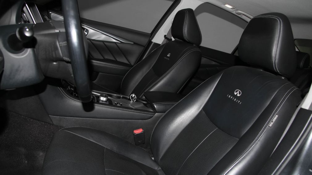 2014 Infiniti Q50  AWD CAM RECUL TOIT OUVRANT NAVIGATION BLUETO #7