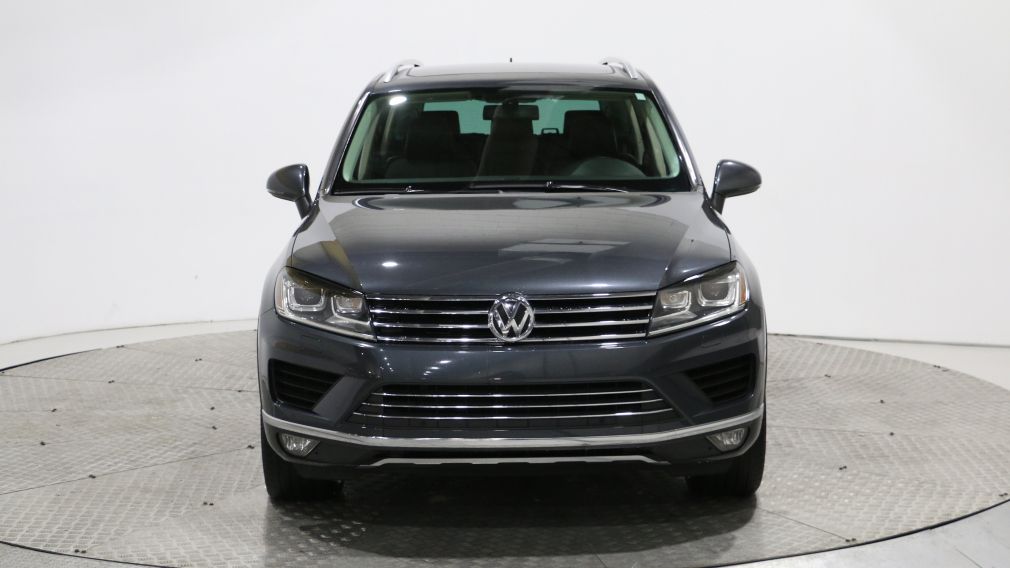 2015 Volkswagen Touareg Highline AWD CUIR TOIT PANO MAGS NAV CAM DE RECULE #2