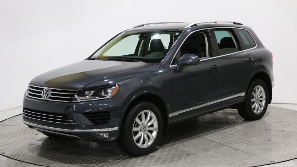 2015 Volkswagen Touareg Highline AWD CUIR TOIT PANO MAGS NAV CAM DE RECULE #3