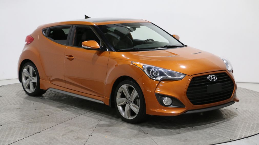 2013 Hyundai Veloster Turbo CUIR TOIT MAGS CAM DE RECULE BLUETOOTH #0