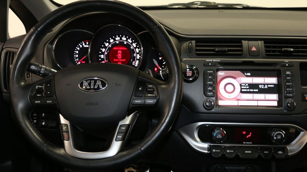 2014 Kia Rio SX A/C GR ÉLECT CUIR NAV TOIT OUVRANT MAGS #14