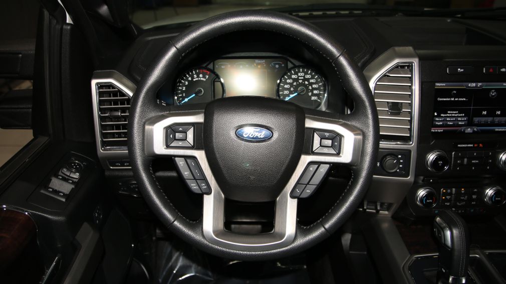 2015 Ford F150 PLATINUM 4X4 TOIT PANORAMIQUE MARCHE PIED ELECTRIQ #10