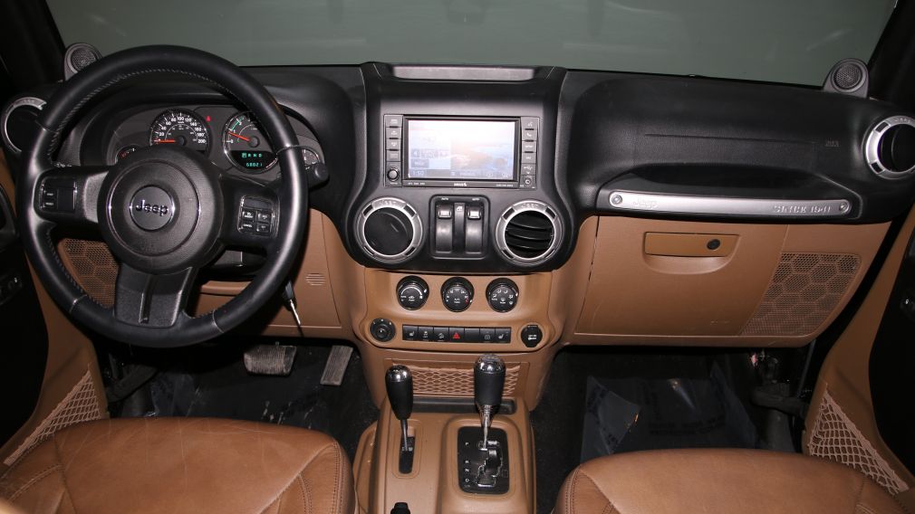 2013 Jeep Wrangler Sahara 4x4 AUTO A/C GR ELECT CUIR MAGS TOIT CONVER #9