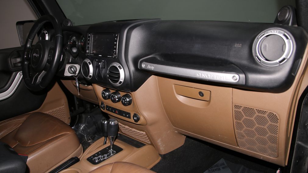 2013 Jeep Wrangler Sahara 4x4 AUTO A/C GR ELECT CUIR MAGS TOIT CONVER #21